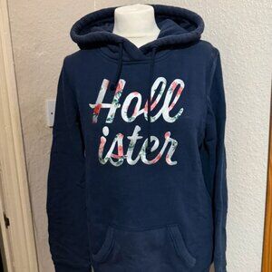 Hollister navy blue jumper
